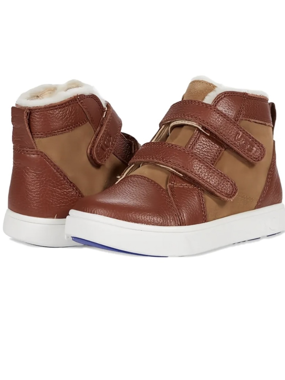 UGG Rennon II Toddler Boots Chestnut Size 7 NIB Sherpa Lined